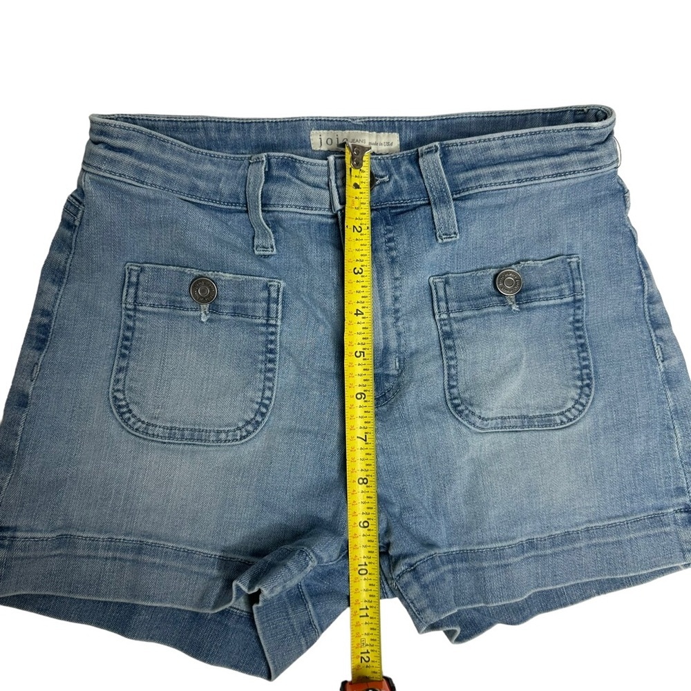 Joie Enchante Sun Fade Denim Shorts 26 - Picture 7 of 11